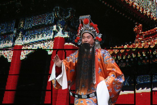 河南省豫劇二團(tuán)演員、唐派再傳弟子郭志誠(chéng)演唱唐派名劇《金殿風(fēng)云》