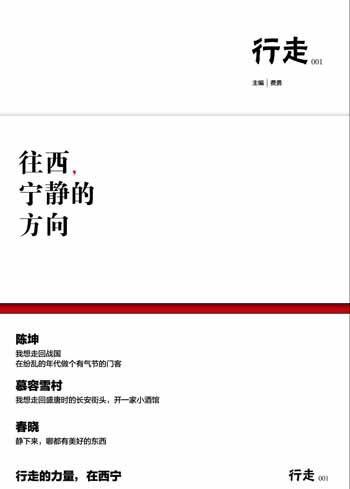 陳坤首次擔(dān)當(dāng)出品人的《往西，寧靜的方向》