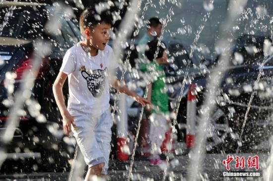 山西太原最高溫度達到36℃。