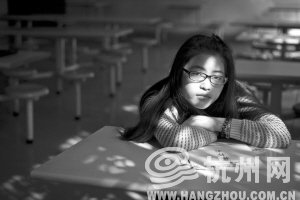 　筆試面試都過了最終沒被錄取，讓胡格格非常失落。 記者 陳中秋 攝