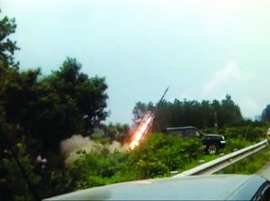 7月31日，南京六合人工增雨現(xiàn)場 資料圖片