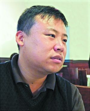 來(lái)自廣東的留學(xué)生馬博打算回國(guó)就業(yè)。（陳安 攝）