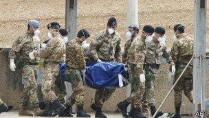 意大利海軍相信他們將發(fā)現(xiàn)更多海難死者。