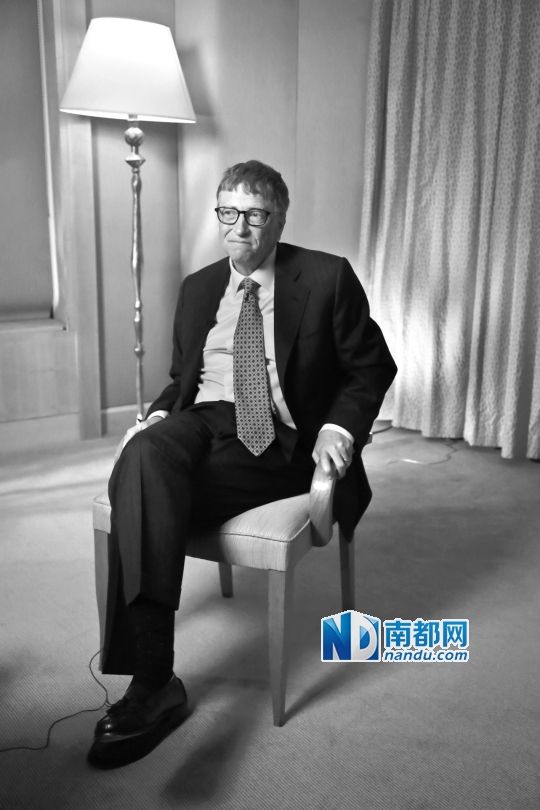 比爾·蓋茨接受美國(guó)《滾石》雜志專(zhuān)訪。