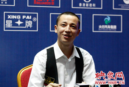發(fā)布會上，中國業(yè)余選手帕如克很期待下一句的比賽