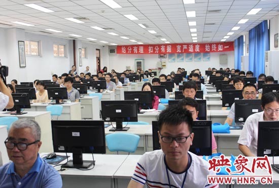 與書面評卷相比,網(wǎng)上評卷由系統(tǒng)自動進行分發(fā),減少了試卷過程的周轉(zhuǎn),提高了評卷的工作效率。