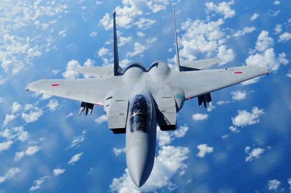 圖為F-15DJ雙座型。