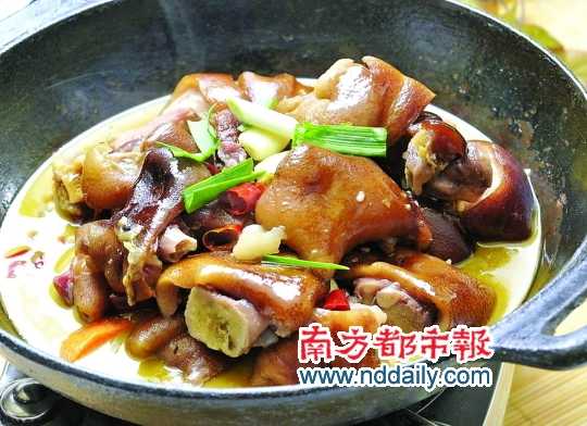 臘豬腳跟鹵豬手、南乳豬手味道是完全不同的