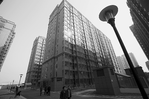 已基本建成的公租房。記者 史長(zhǎng)來(lái) 攝