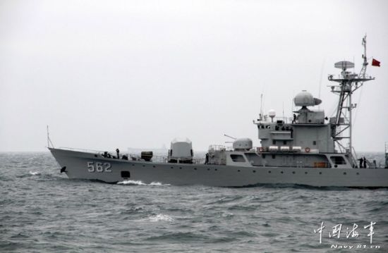 【我053H1G護(hù)衛(wèi)艦升級(jí)后亮劍南?！? width=