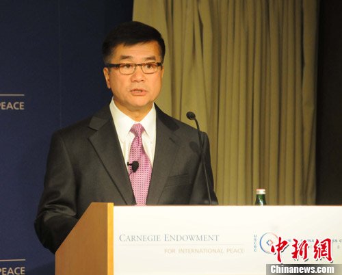 資料圖：美國駐華大使駱家輝。中新社發(fā) 德永健 攝