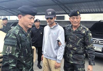 9月1日，泰國警方在泰國與柬埔寨邊境抓獲曼谷爆炸案主要嫌疑犯。圖/CFP