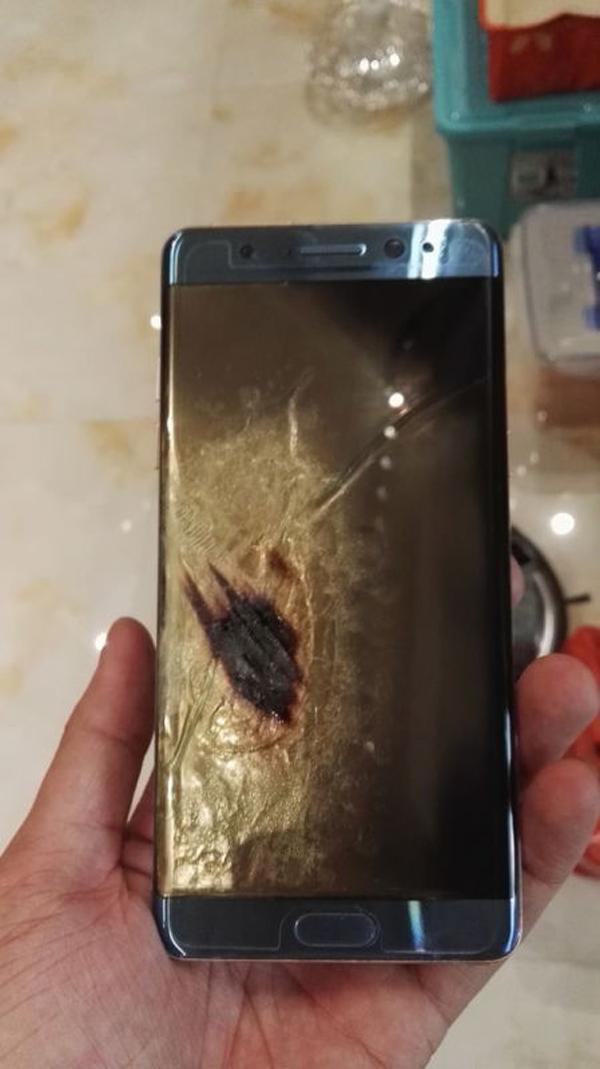 國(guó)行版三星Note 7也炸了？京東確認(rèn)這個(gè)訂單是真的