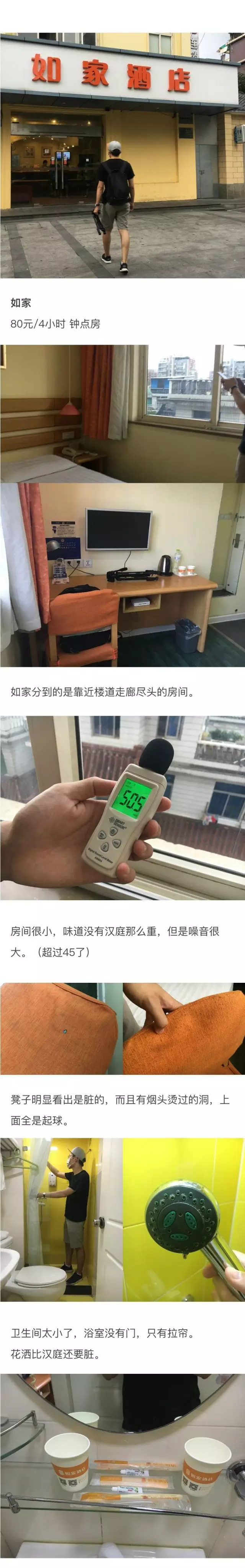 快捷酒店究竟有多臟？網(wǎng)友在7家酒店開房實(shí)測