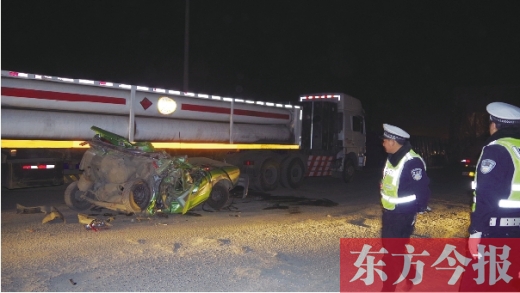 昨日下午，鄭平路與107國道并線處突發(fā)車禍，造成鄭平路擁堵兩個多小時