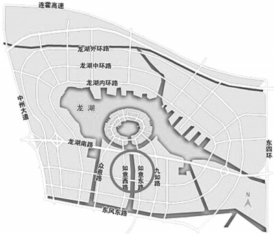 鄭州龍湖區(qū)域6塊商業(yè)用地拍賣遇冷，全部以起始價(jià)成交最貴的一塊不過(guò)888.09萬(wàn)/畝，僅為8月龍湖“地