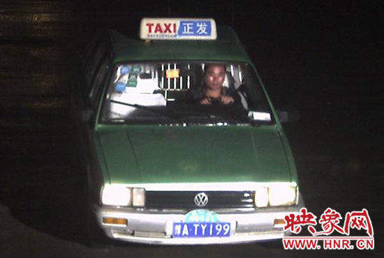 肇事嫌疑車輛及司機照片。