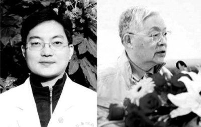 王宇澄(左)曾是王正敏的學(xué)生與親密助手，他認(rèn)為自己在導(dǎo)師評選院士過程中立下汗馬功勞，卻未獲回報。師徒最終反目。