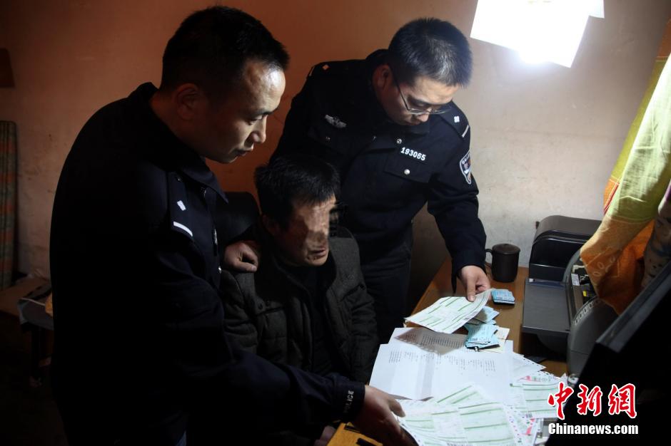 圖為抓獲犯罪嫌疑人（資料圖片）。