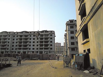 　適園雅居小區(qū)，已建起13棟住宅樓。