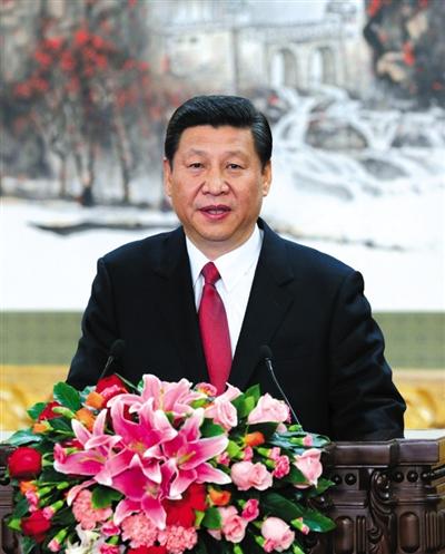 2012年11月15日，習(xí)近平在十八屆中央政治局常委同記者見面會上