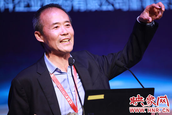 圖為萬(wàn)科企業(yè)股份有限公司董事會(huì)主席王石。(新浪財(cái)經(jīng) 梁斌 攝)