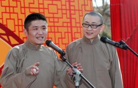 陜西籍相聲演員苗阜、王聲將帶來反腐主題相聲