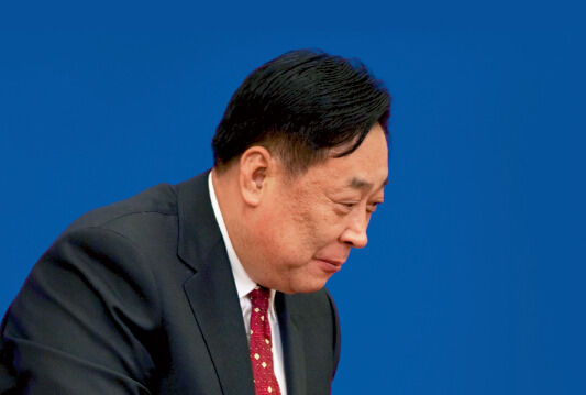 張力軍從環(huán)保部副部長任上退休兩年多后，被中紀委宣布接受組織調查。資料圖