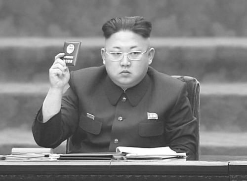 金正恩9日出席朝鮮最高人民會議。