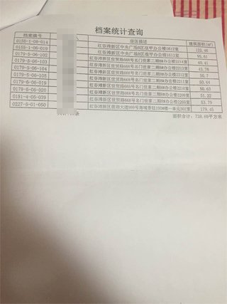 南昌中級(jí)人民法院一法官證實(shí)，他從南昌市房管局調(diào)出徐林保及其家人名下的部分房產(chǎn)信息表。