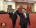 胡錦濤、習近平等領導同志親切會見十八大代表