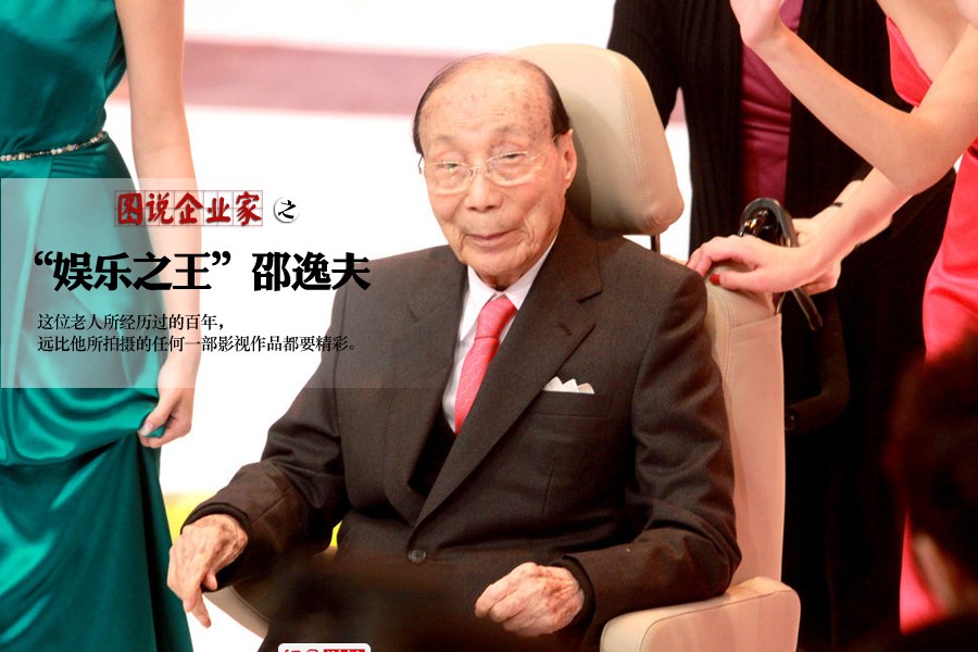 圖說(shuō)企業(yè)家：“娛樂(lè)之王”邵逸夫